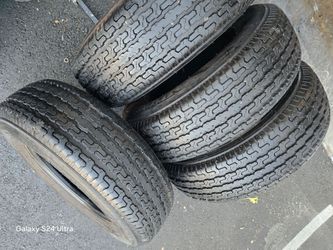4 used tires ST215 75r14 Ridgway Sport ST LH-001 $ 200.00 ALL 4.
FIRM PRICE, FIRM PRICE 
PLEASE DON'T ASK FOR DICOUNT
POR FAVOR NO PREGUNTE POR DESCUE