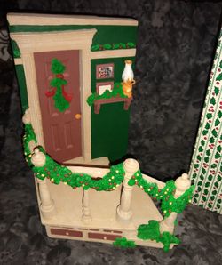Staircase. Christmas. Department 56 Collection. Perfect Condition. All Through The House. 