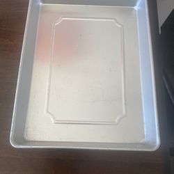 WILTON  2. RECTANGULAR CAKE PANS. $25.00 OBO