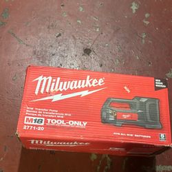 Milwaukee 18 volt transfer pump 