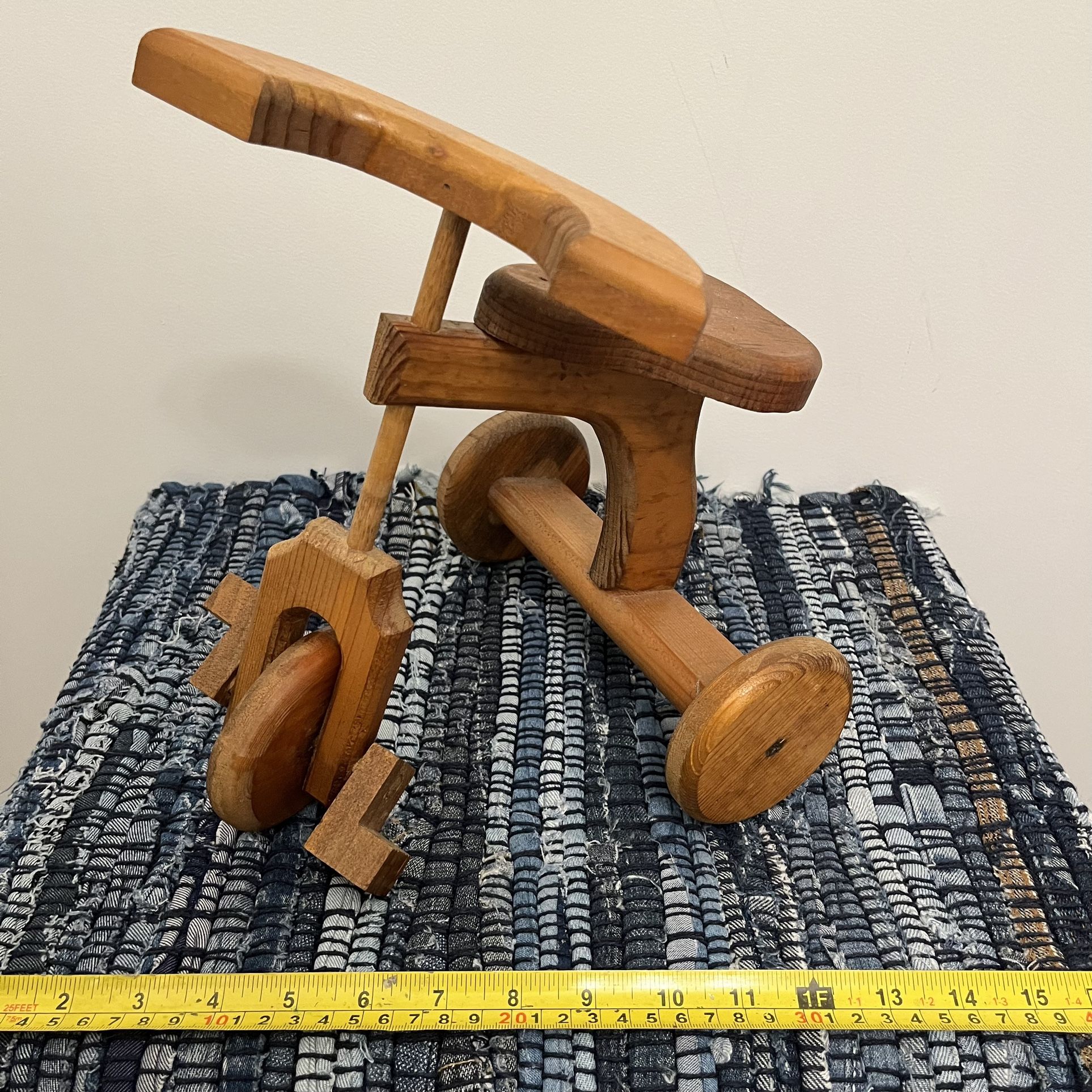 Vintage Wooden Tricycle 