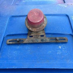 Vintage License Plate Holder 