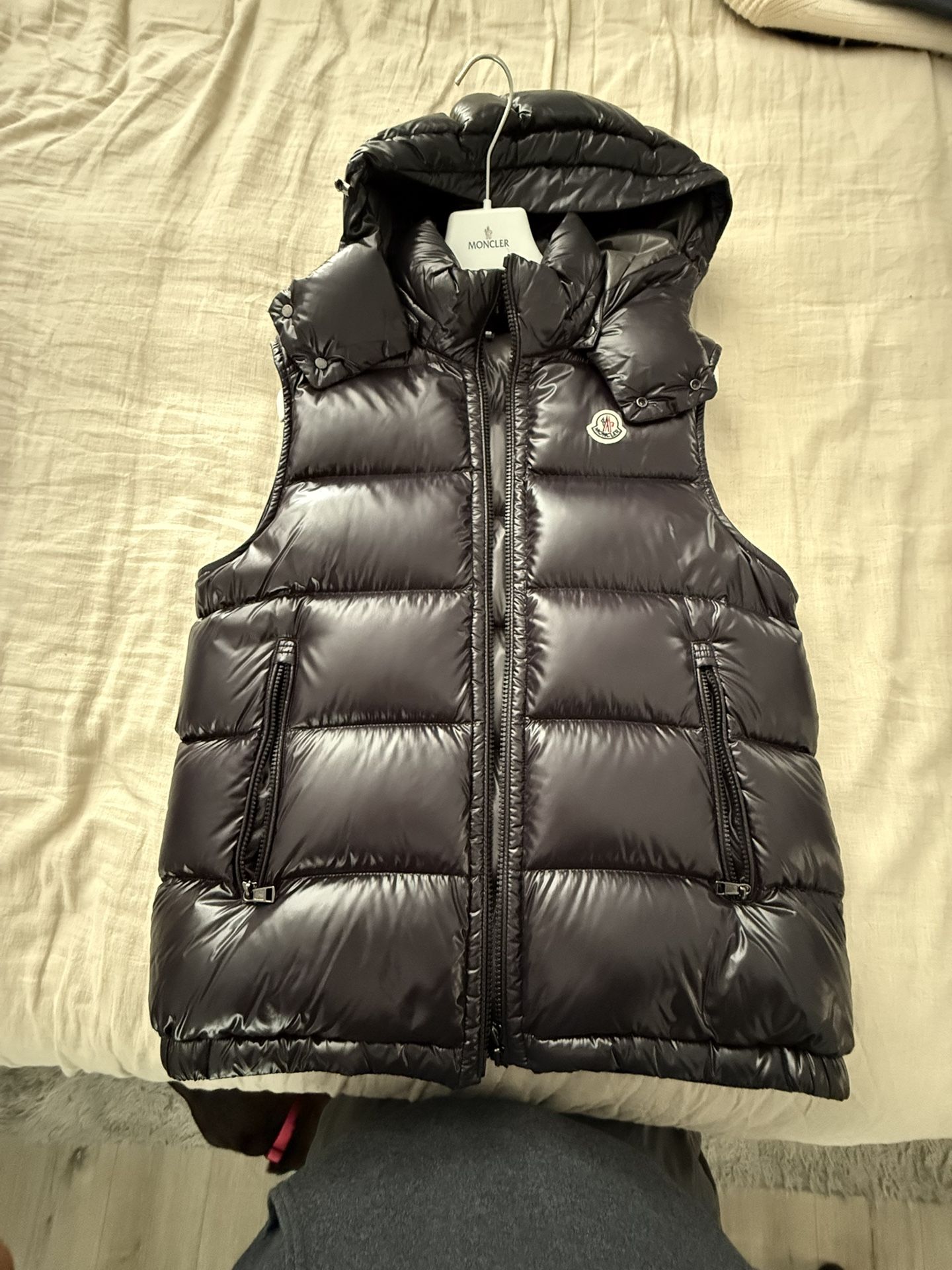 Moncler Down Puffer Hoodie Vest