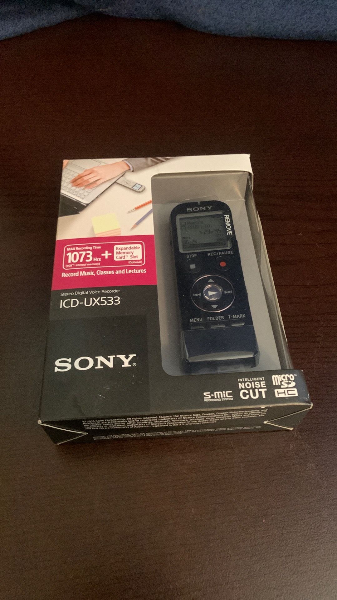 Sony voice recorder