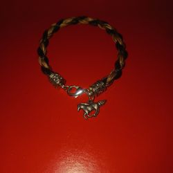 Horse Braided Bracelet Never Worn
