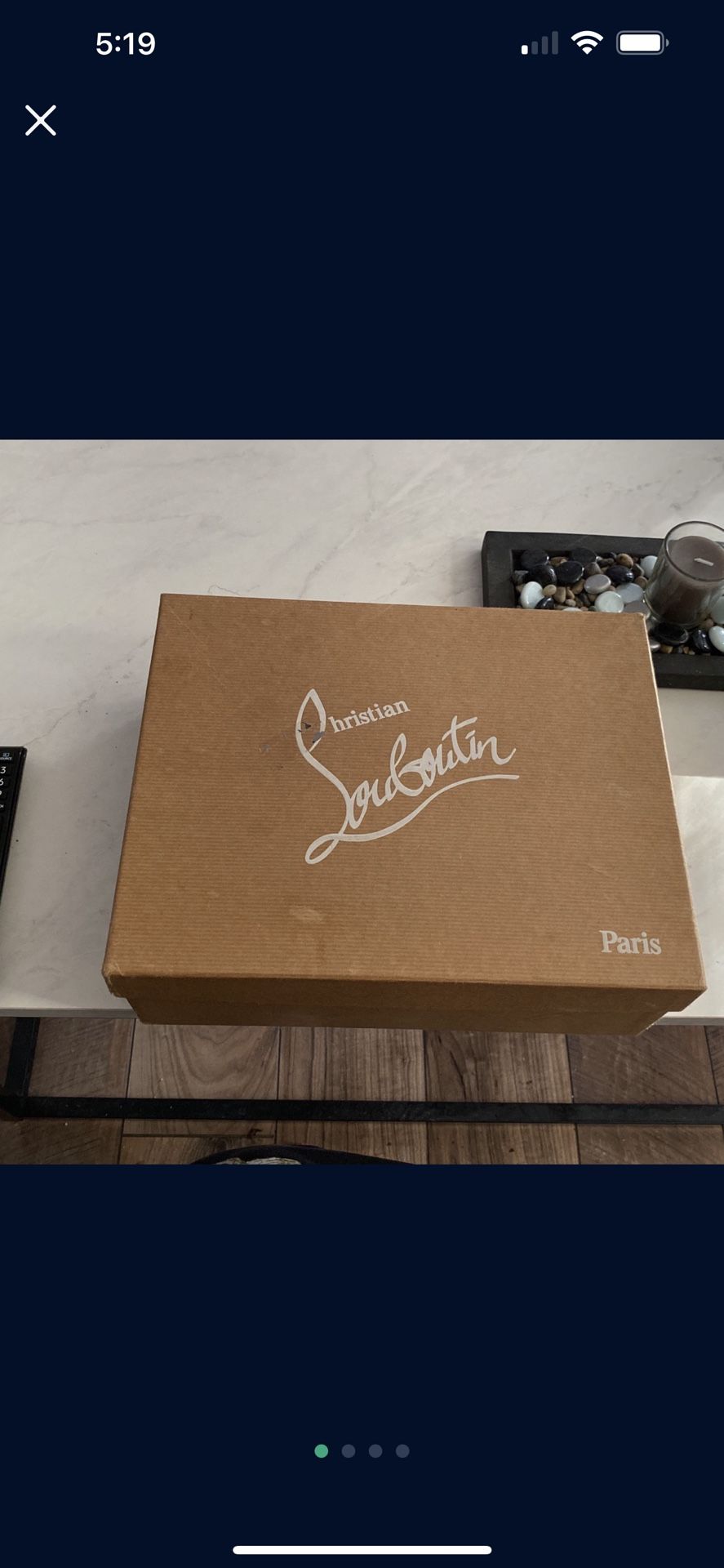 Christian louboutin Wedges (like New )