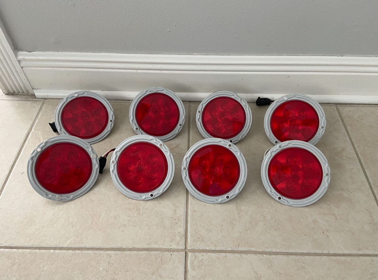 8- Truck-Lite (44322R) Stop/Turn/Tail Light (LED) with the connector cable.