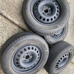 Steel Wheels RAV4 Civic Accord CRV Rogue Altima Sentra Metal Rims Passat Jetta Camry Corolla 