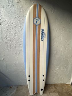 THURSO LANCER 5'10 SOFT TOP FISH SURFBOARD