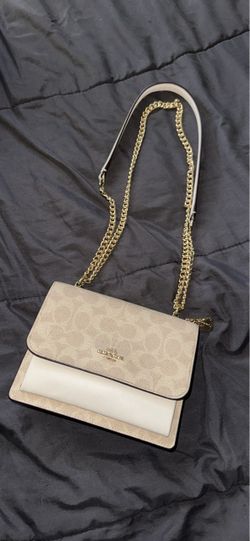 COACH mini klare crossbody bag in signature canvas