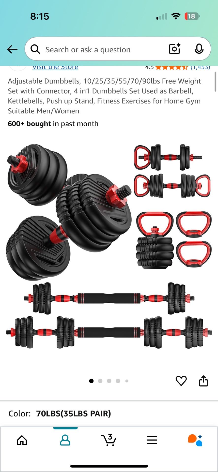 Weight Set, Bench, Foam Mats