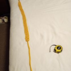 Beautiful yellow handmade Macrame Belt