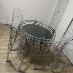 Dining Room Table With 3 Chairs