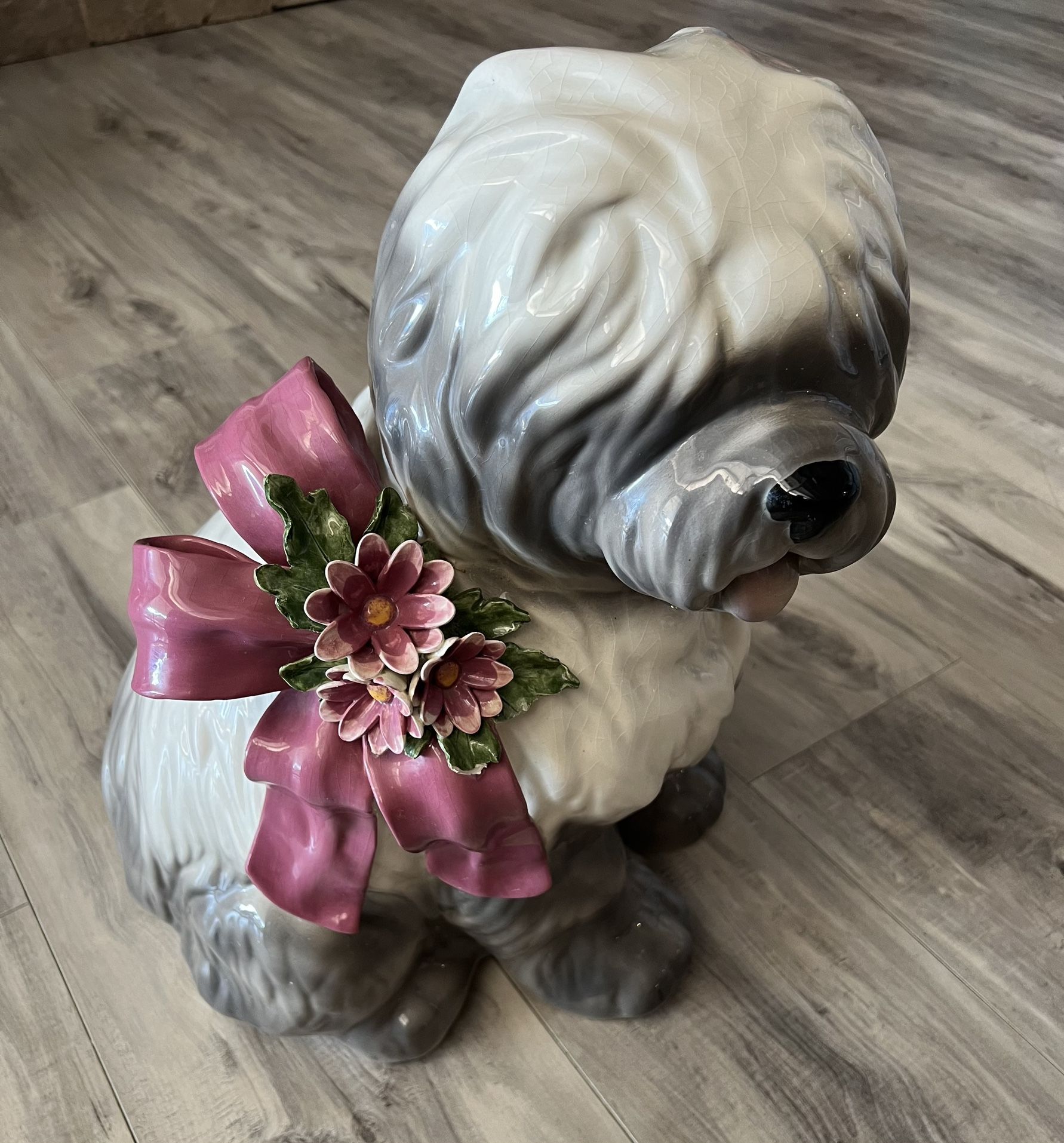 Vintage Collectible Ceramic Dog