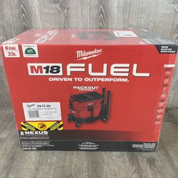 Milwaukee M18 FUEL NEXUS 6 Gallon Wet/ Dry Vacuum