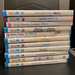 Various Wii U Games 