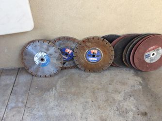 Diamond blades and metallic