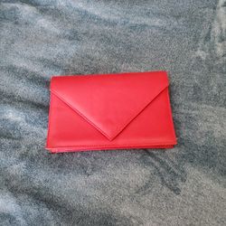 Red Clutch Purse