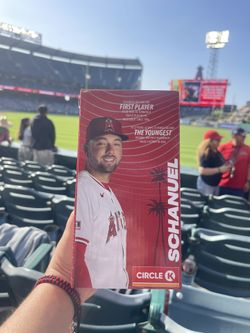 Los Ángeles Ángel Nolan Schanuel Bobblehead