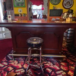 Wood Entertainment Bar