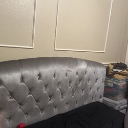 Bed Frame, Dresser With Mirror And Chest