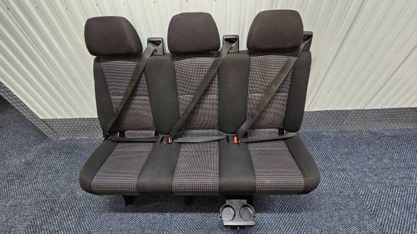 3-person Bench Seat 2007-2018 Mercedes Sprinter Passenger Van Seats 3-SEATER BENCH.