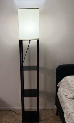 Target Lamp with shelving