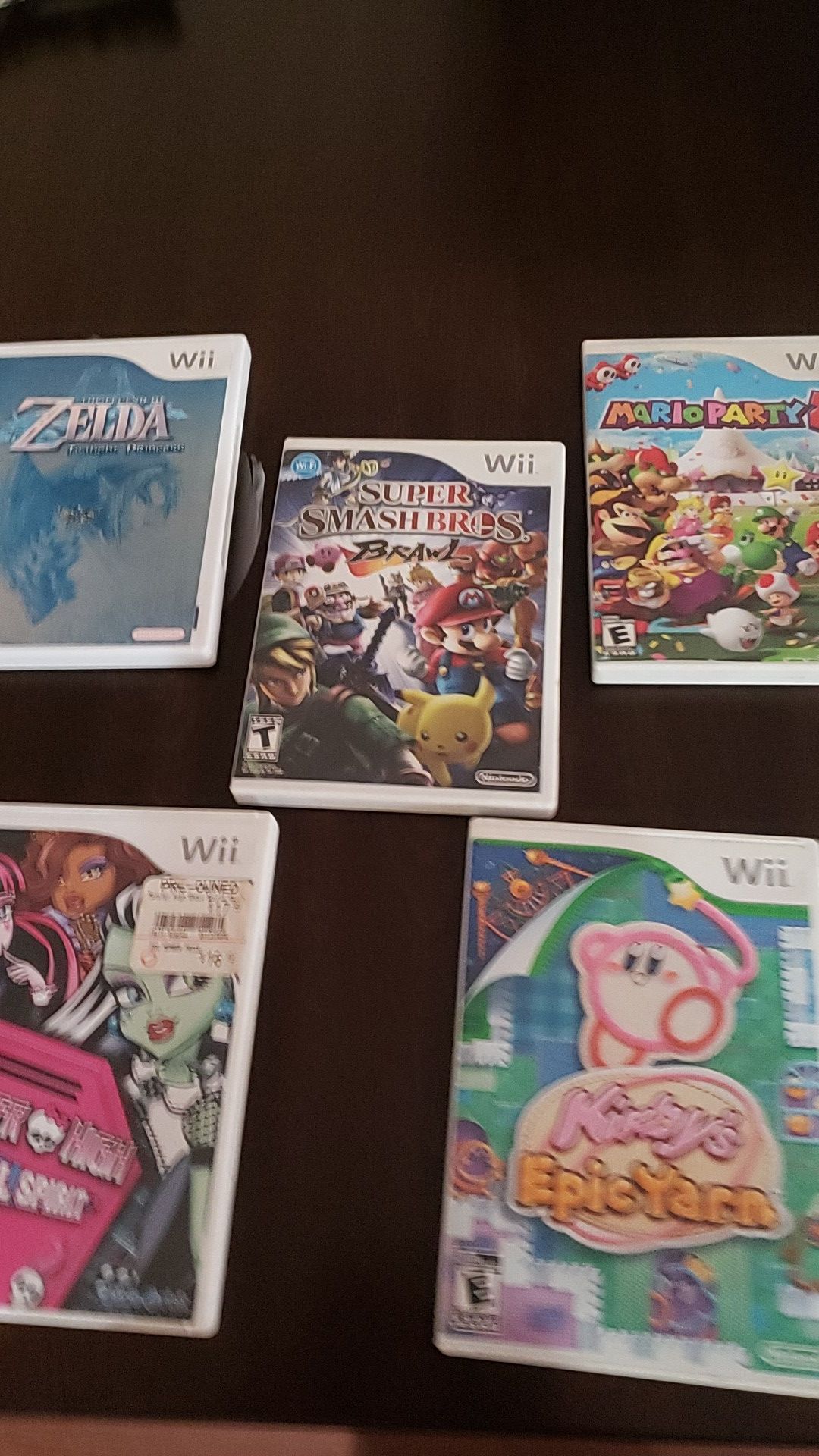 Wii games