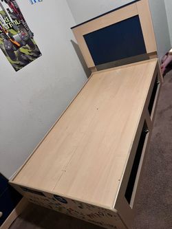 Twin heavy duty bed