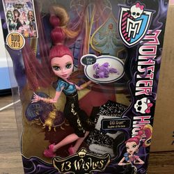 Monster High Gigi Grant – 13 Wishes Doll – New in Box