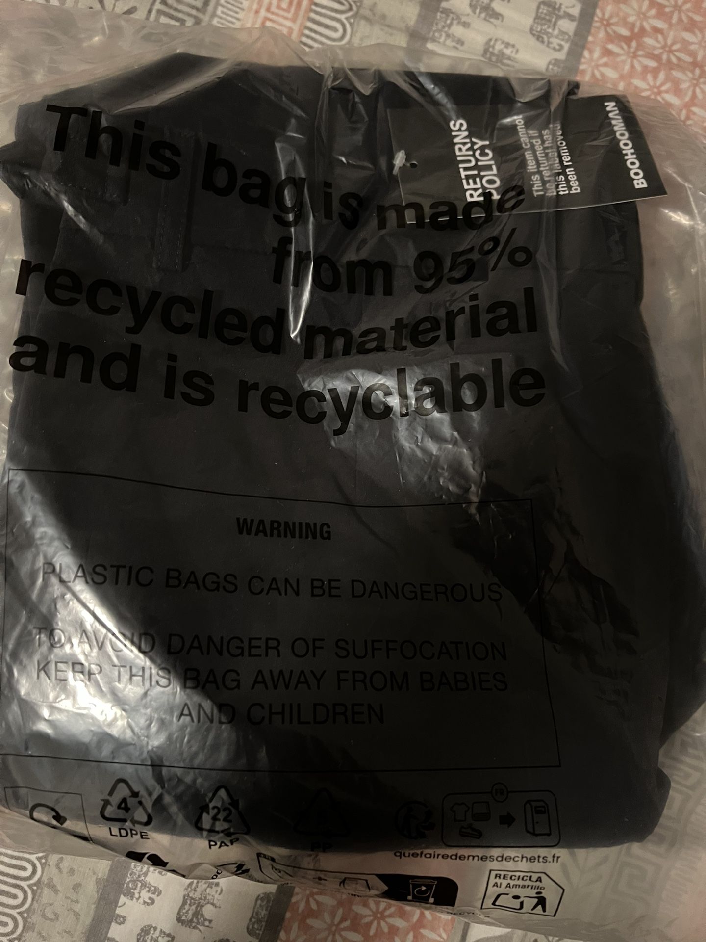 Tapered Fit Technical Stretch Smart Trousers New With Tags