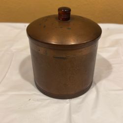 Vintage Copper Canister 