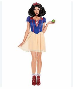 Snow White adult Halloween costume size medium new