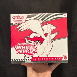 Pokemon White Flare Elite Trainer Box Sealed