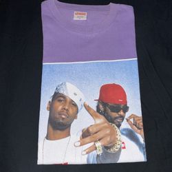 Supreme Dipset Photo Tee Shirt Size Medium Rare Purple Jules Santana Cameron Bape Shark Hoodie Rare Box Logo Nike Off White Air Force Bbc Ice Cream 