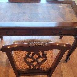 Antique Type Desk & Chair