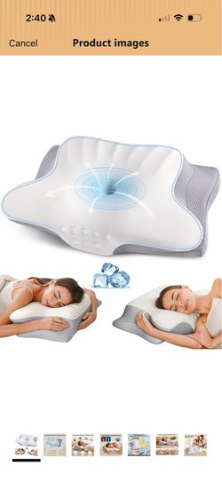 Cervical neck pillow