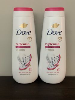 Dove Dragon Fruit & Coconut Cream Body Wash, Price for Both (multiple sets available)