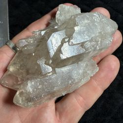 Elestial Quartz Cluster! 188.1 Grams!