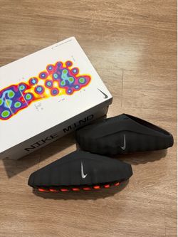 Nike Mind 001 Slide Black Chrome