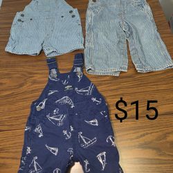 Baby Overalls 6-12mos