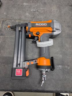 Ridgid Brad Nailer and Crown Stapler