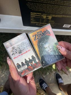 Rare Rock Cassettes & VHS For Music Collecting 💯