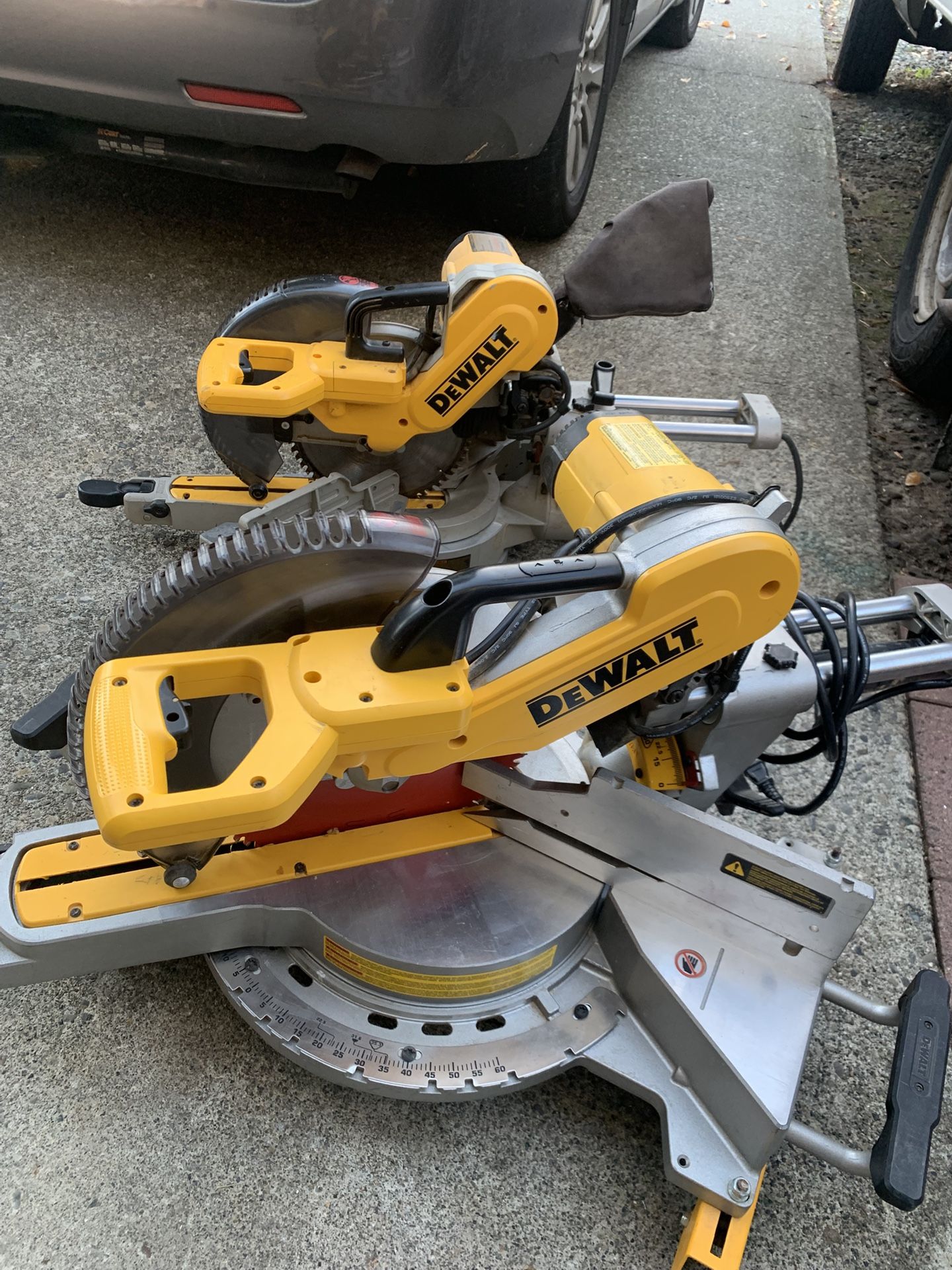 Dewalt Sliding Saws $325 And $250 GOOD CONDITION