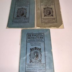 Vintage 3 The Photo-Miniature Magazines 1903–1905 Tennant & Ward