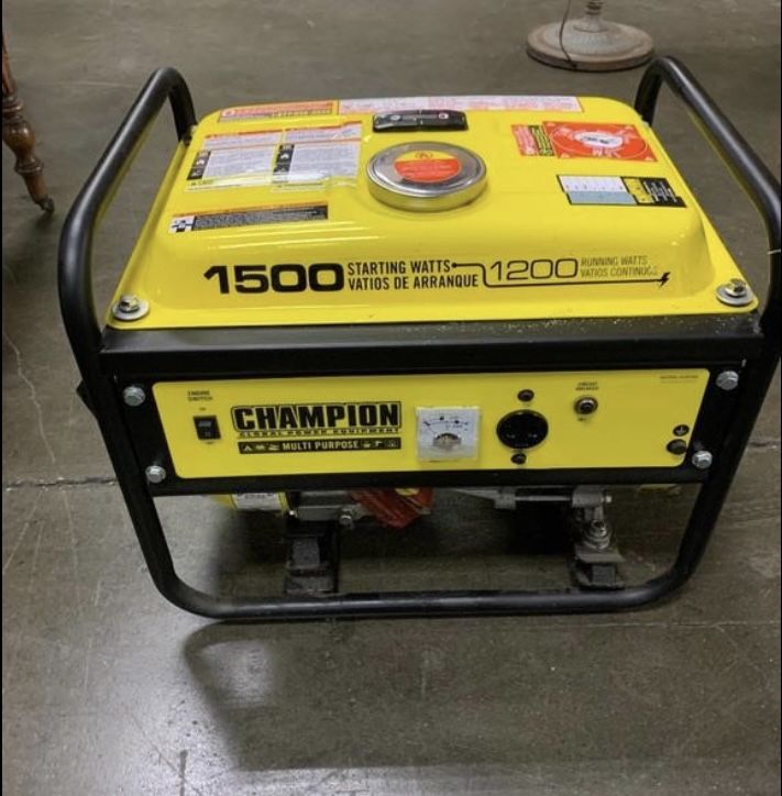 Champion 80cc 1200 Running Watts Generator