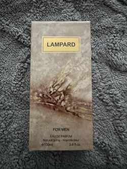 Title: Lampard For Men Eau De Parfum - 3.4 oz / 100ml (New in Box)