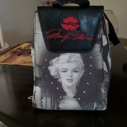 Vintage Marilyn Monroe small backpack