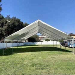 Canopy , tables and chairs