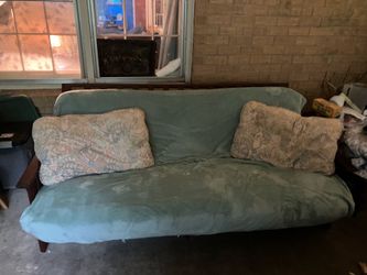 Futon - Wood Frame & Full Size Mattress